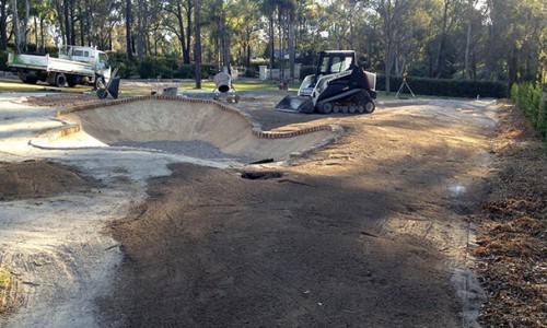 Installation of artificial grass
