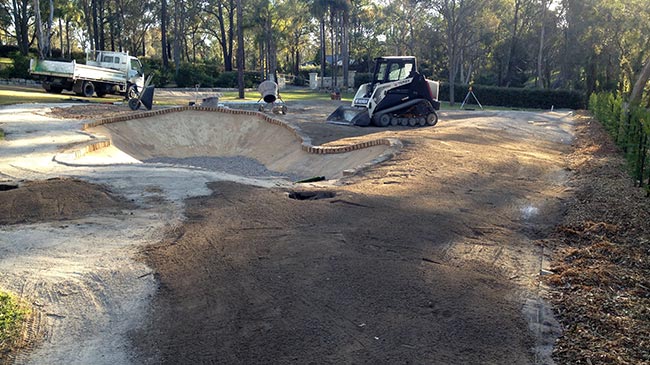 Installation of artificial grass