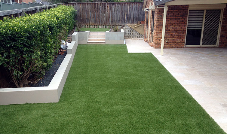 Save water with synthetic grass