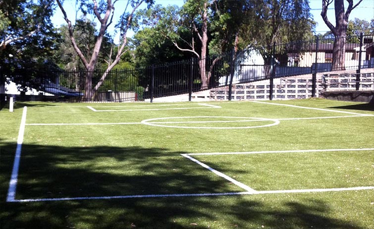 Synthetic Grass School Field