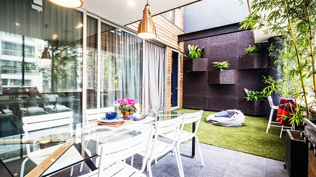 Synthetic Grass Terrace The Block